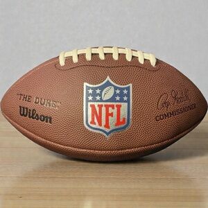 Wilson NFL “THE DUKE” Brown Leather Football